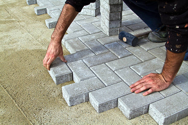 Permeable Paver Driveway in Midway, KY